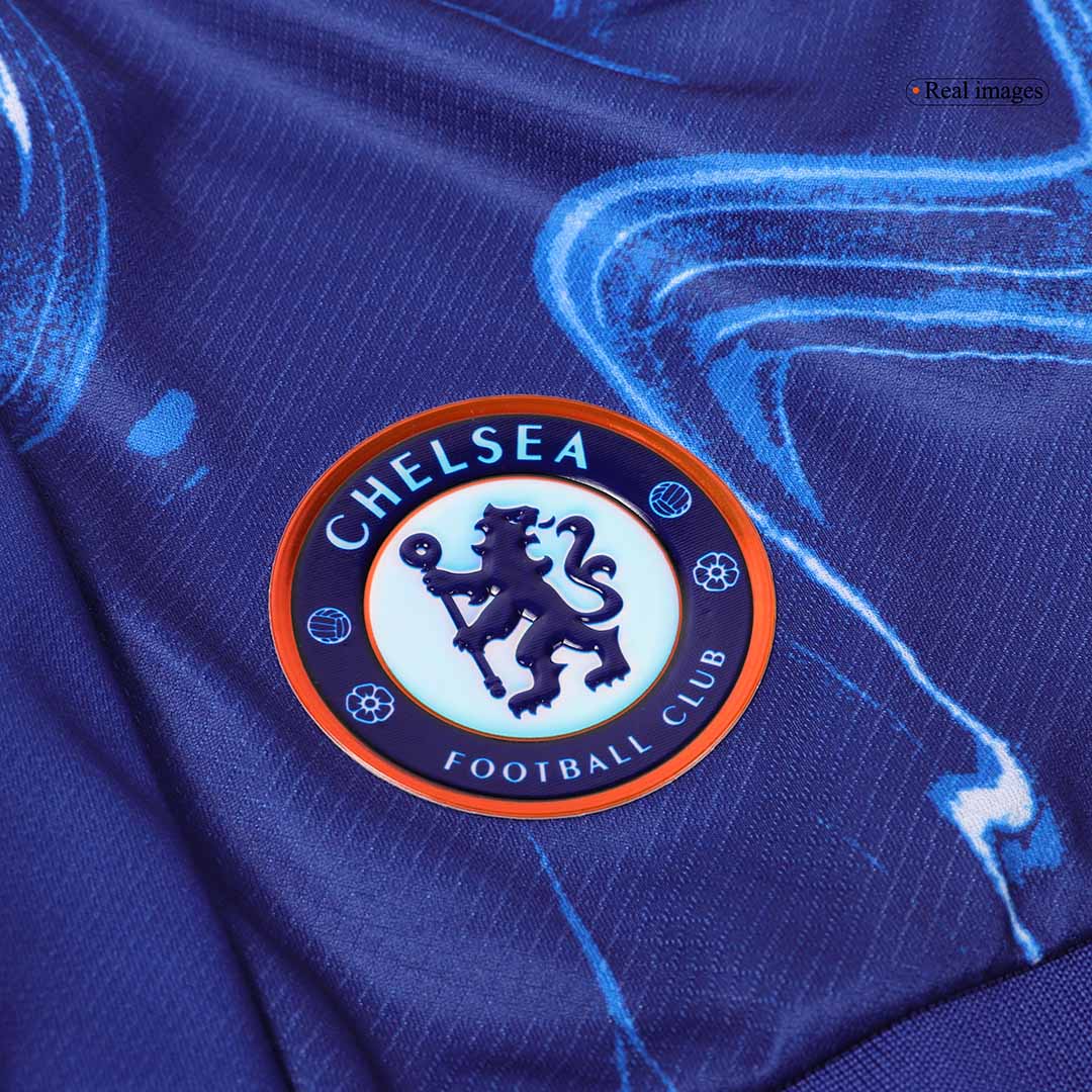 Kid's Chelsea Home Jerseys Kit(Jersey+Shorts) 2024/25-The Jerseys Shop