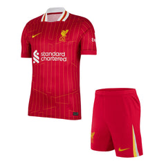 [Super Quailty] Men's Liverpool Home Jersey (Jersey+Shorts) Kit 2024/25-The Jerseys Shop