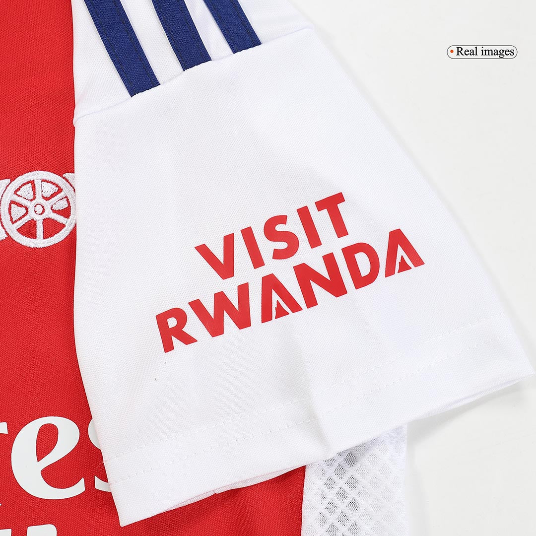 Kid's Arsenal Home Jerseys Full Kit 2024/25-The Jerseys Shop