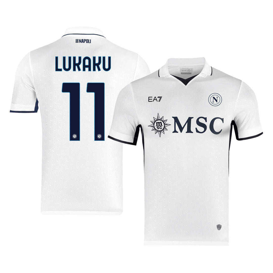 Napoli LUKAKU #11 Away Match Jersey 2024/25-The Jerseys Shop