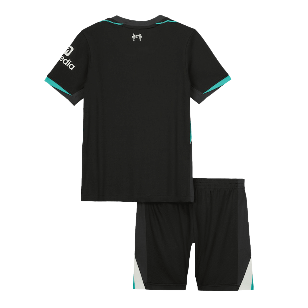Kid's Liverpool Away Jerseys Kit(Jersey+Shorts) 2024/25-The Jerseys Shop