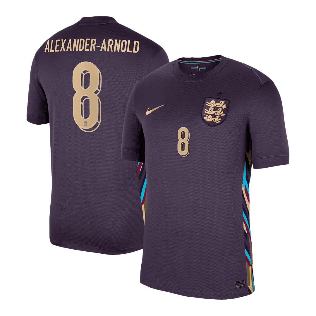 [Super Quality] Men's England ALEXANDER-ARNOLD #8 Away Soccer Jersey Euro 2024-The Jerseys Shop