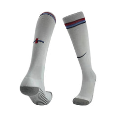 Kid's England Home Soccer Socks Euro 2024-The Jerseys Shop