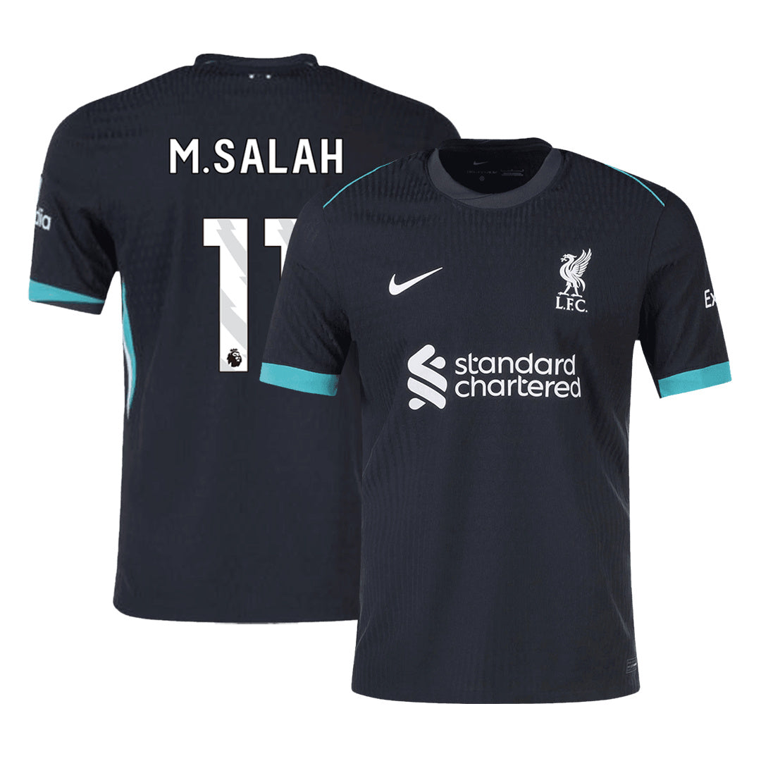 Liverpool M.SALAH #11 Away Match Jersey 2024/25-The Jerseys Shop