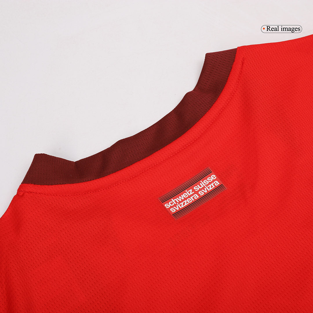 Men's Switzerland Home Soccer Jersey Euro 2024-The Jerseys Shop