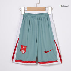 Kid's Atletico Madrid Away Jersey Kit(Jersey+Shorts) 2024/25-The Jerseys Shop