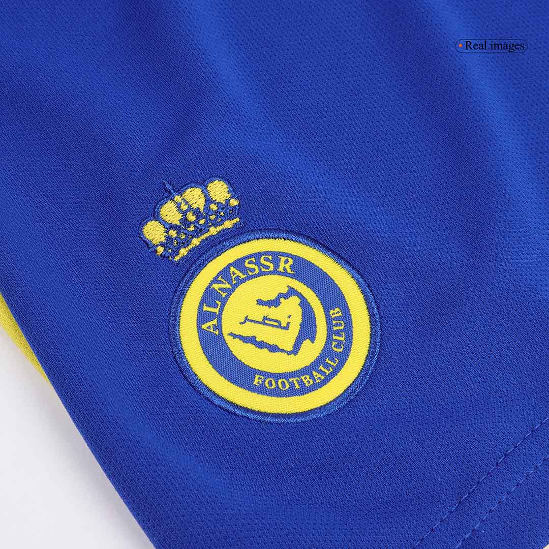 Kid's Al Nassr RONALDO #7 Home Jersey Kit(Jersey+Shorts) 2024/25-The Jerseys Shop