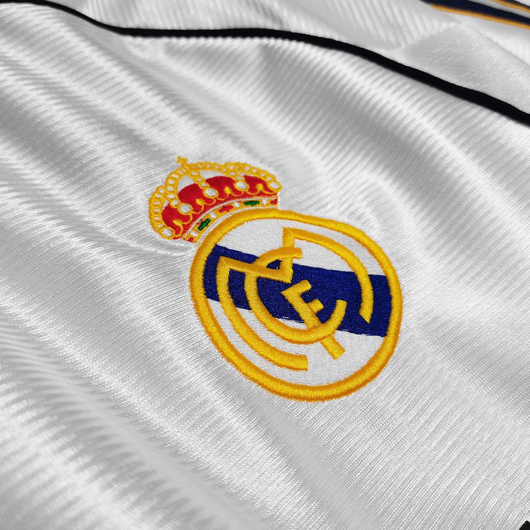 Real Madrid Home Retro Soccer Jersey 1998/00-The Jerseys Shop