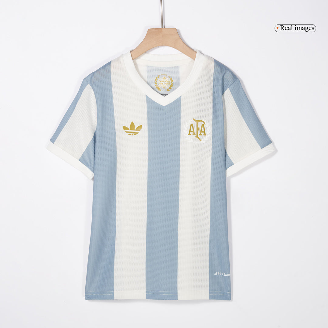 Kids Argentina 50th Anniversary Jersey Kit 2024-The Jerseys Shop