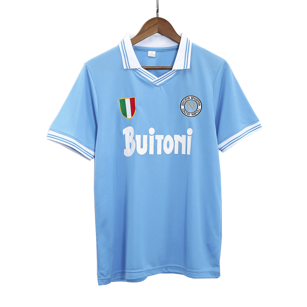 Napoli Home Retro Soccer Jersey 1986/87-The Jerseys Shop