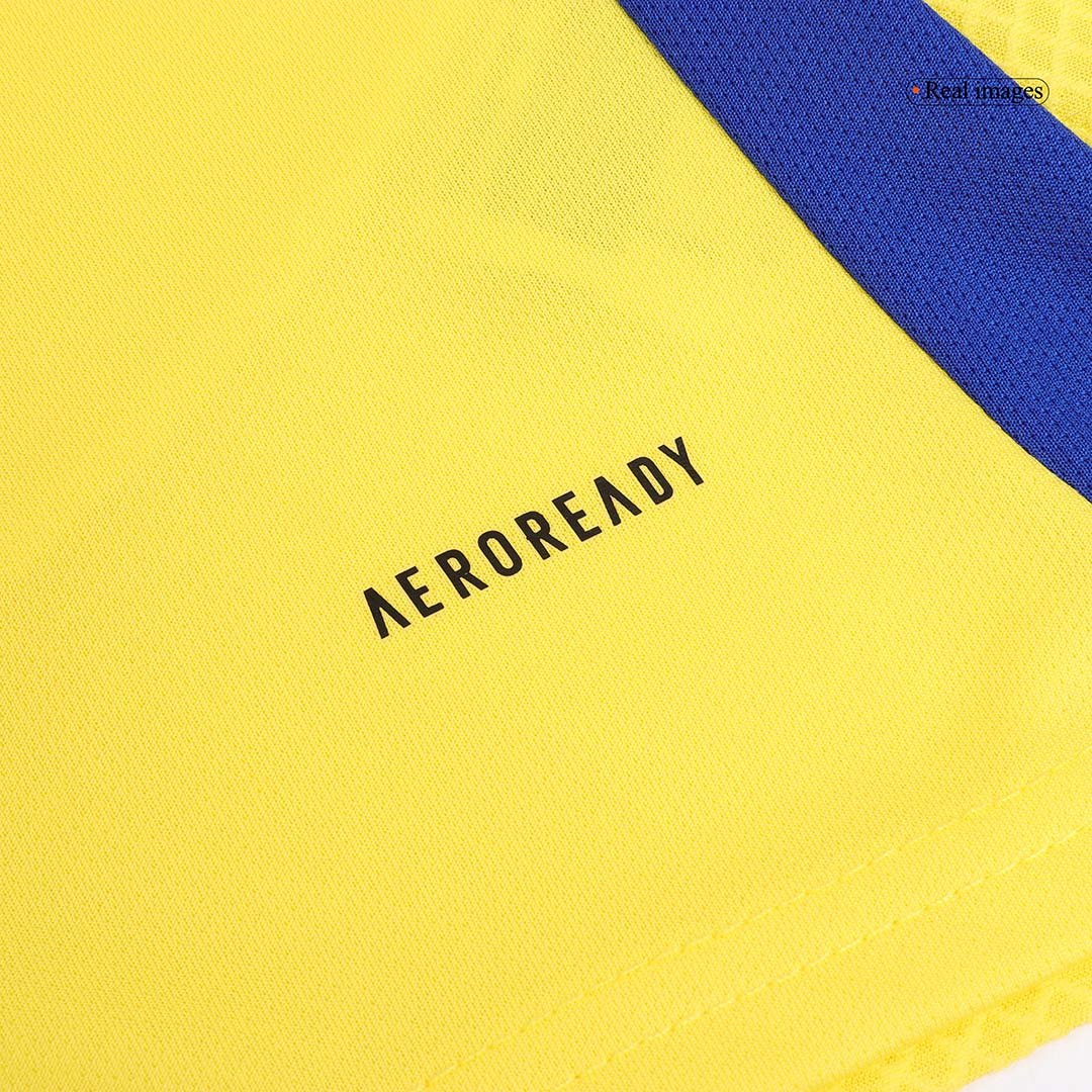 Kid's Al Nassr RONALDO #7 Home Jersey Kit(Jersey+Shorts) 2024/25-The Jerseys Shop