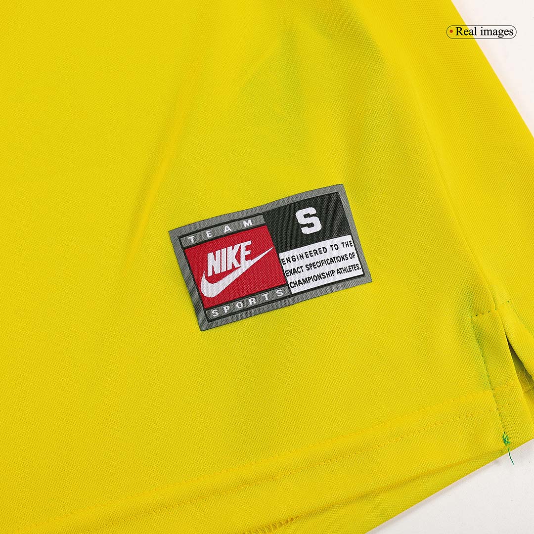 CAFU #2 Classic Brazil Home Jersey 1998-The Jerseys Shop