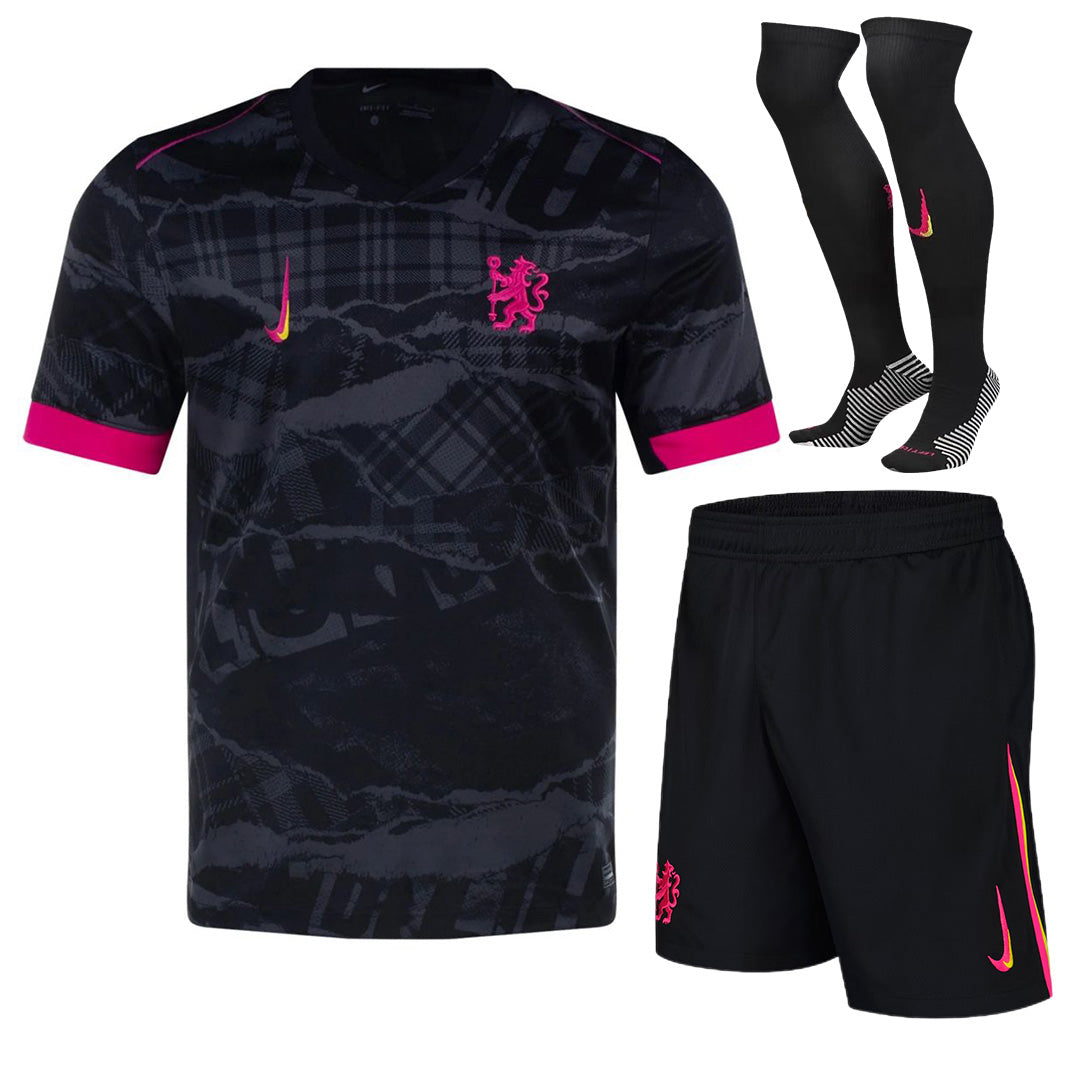 Men's Chelsea Third Away Jersey Full Kit 2024/25-The Jerseys Shop