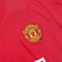 Manchester United RONALDO #7 Home Retro Long Sleeve Soccer Jersey 2007/08-The Jerseys Shop