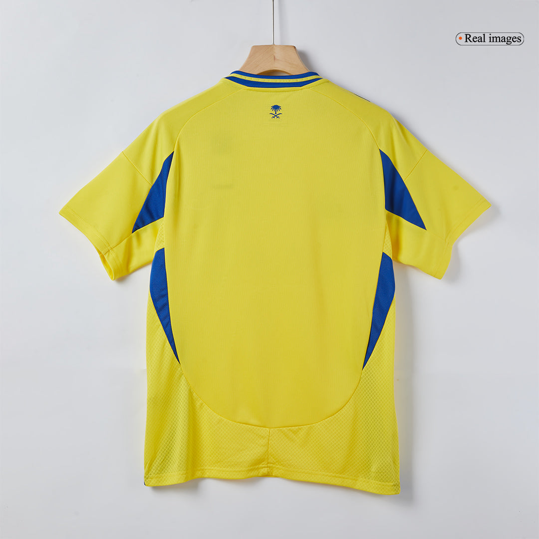 [Super Quailty] Men's Al Nassr Home Jersey (Jersey+Shorts) Kit 2024/25-The Jerseys Shop