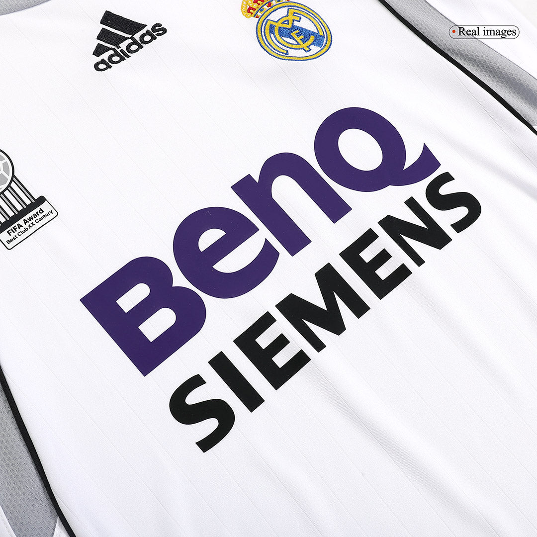 Classic Real Madrid Home Jersey 2006/07-The Jerseys Shop