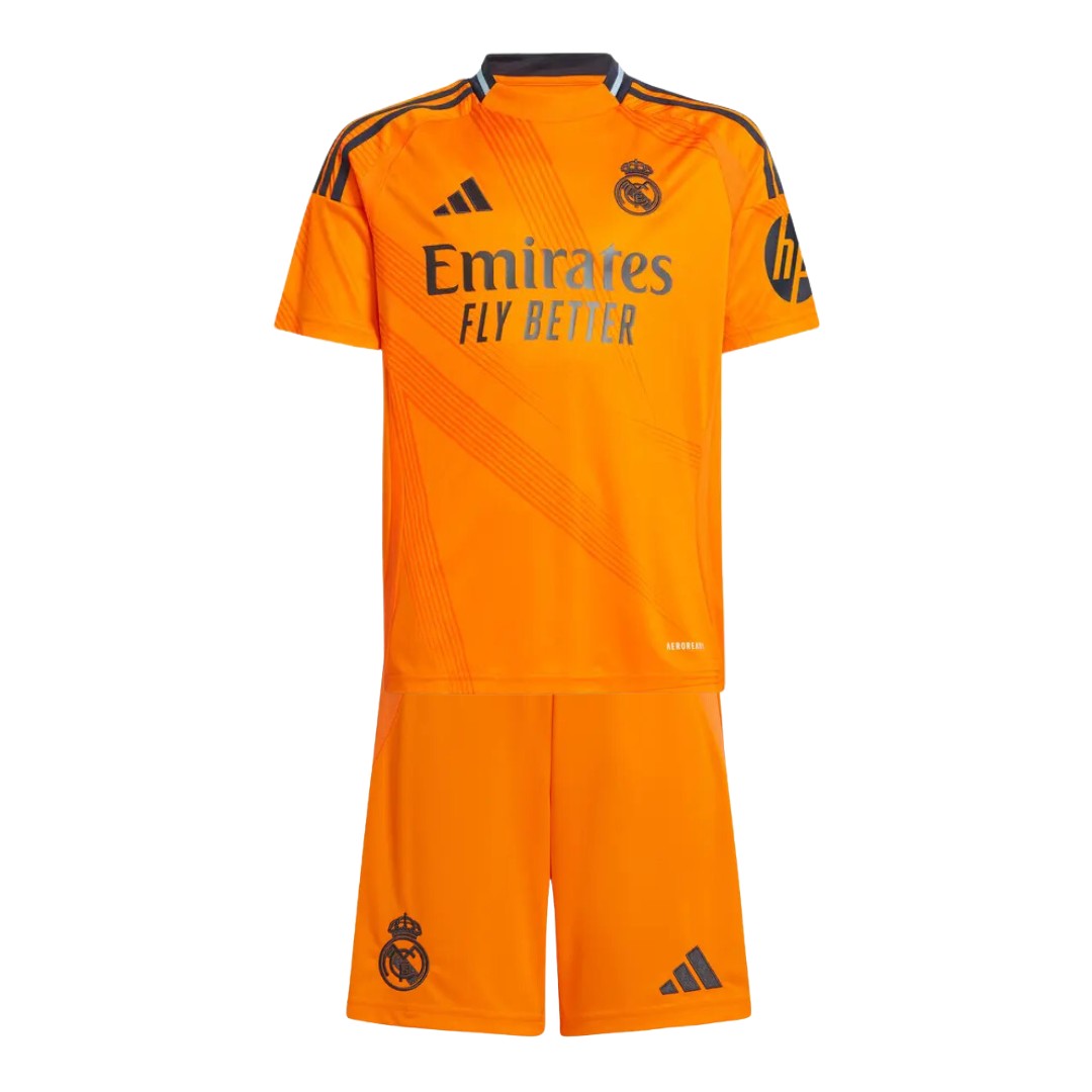 Kid's Real Madrid Away Jerseys Kit(Jersey+Shorts) 2024/25-The Jerseys Shop