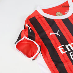Kid's AC Milan Home Jerseys Kit(Jersey+Shorts) 2024/25-The Jerseys Shop