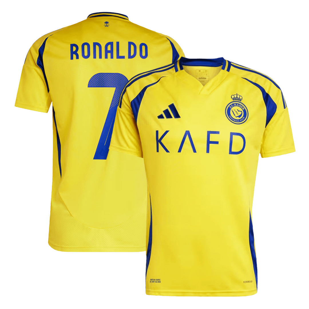[Super Quality] Men's Al Nassr RONALDO #7 Home Soccer Jersey 2024/25 - ACL-The Jerseys Shop