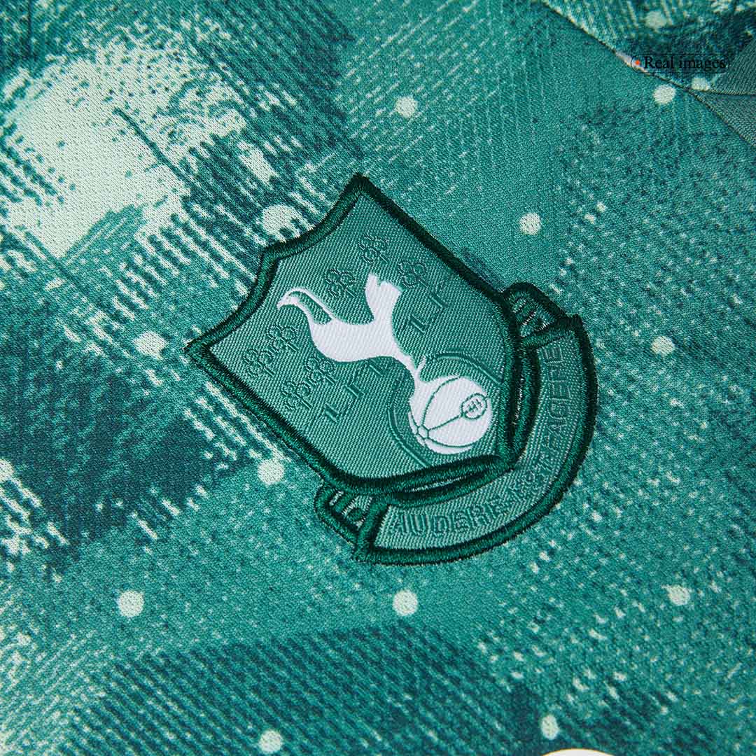 Kid's Tottenham Hotspur Third Away Jersey Kit(Jersey+Shorts) 2024/25-The Jerseys Shop
