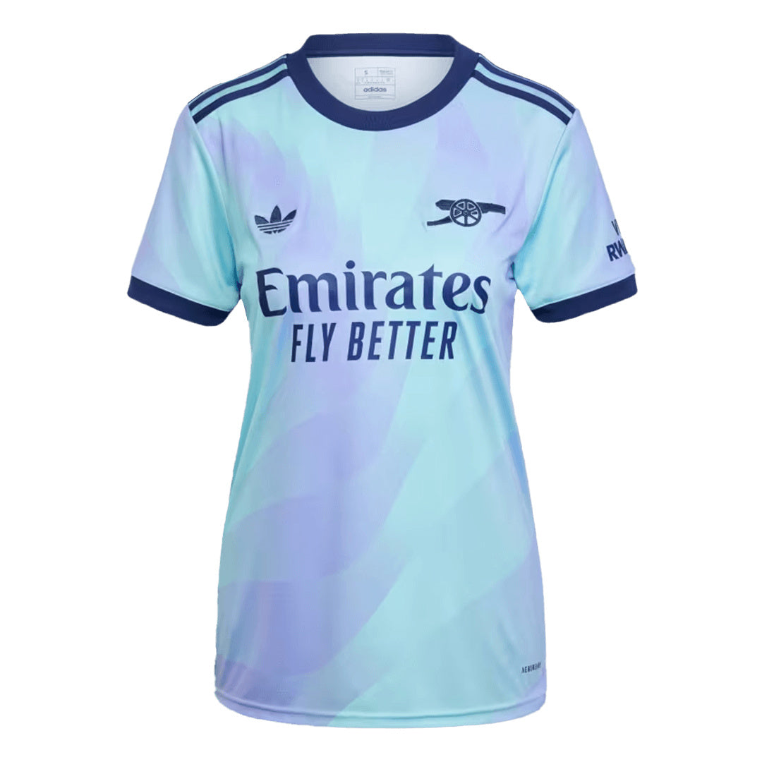 Women's Arsenal Third Away Soccer Jersey 2024/25-The Jerseys Shop