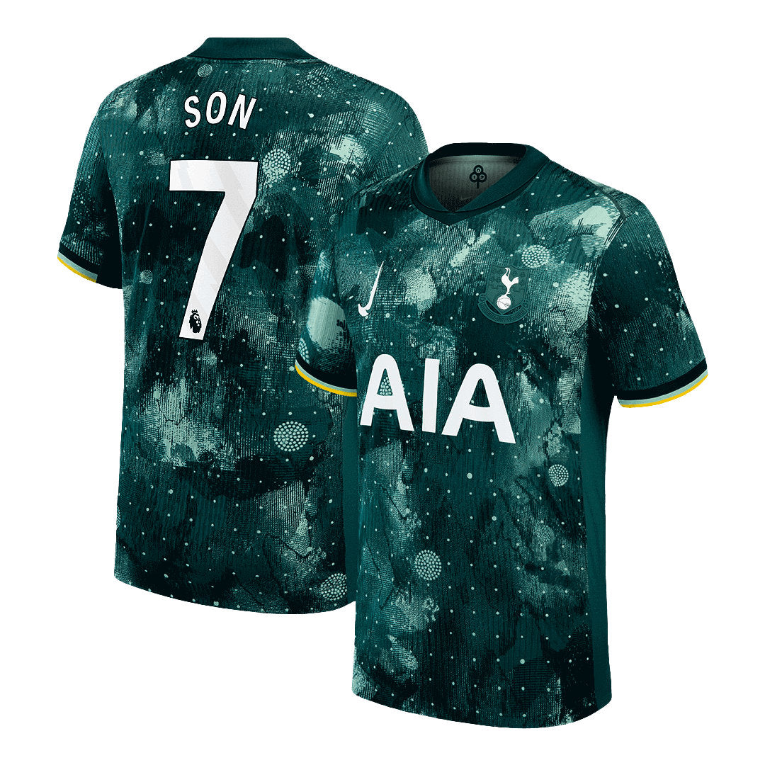 Tottenham Hotspur SON #7 Third Away Match Jersey 2024/25-The Jerseys Shop