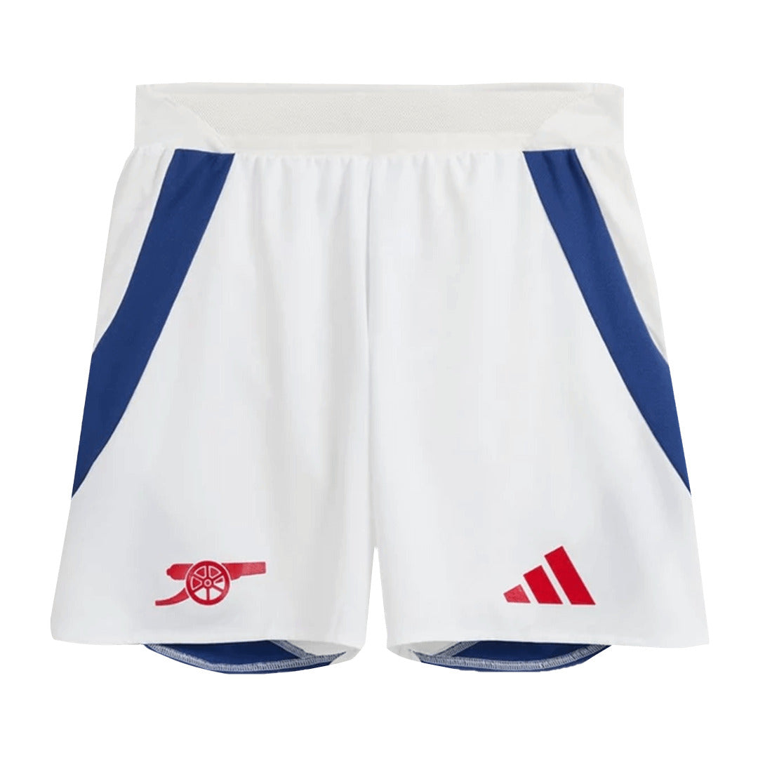 Arsenal Home Soccer Shorts 2024/25 - Player Version-The Jerseys Shop