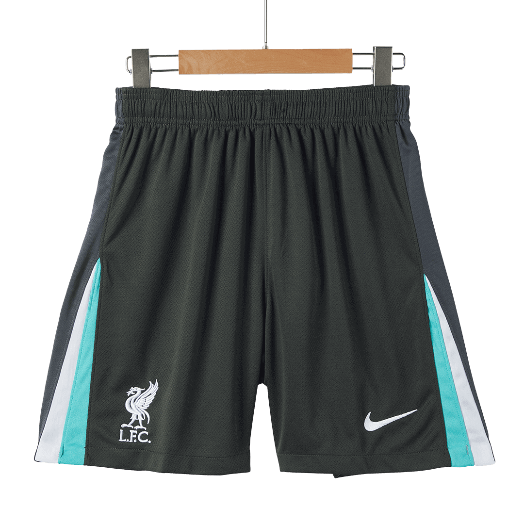 Liverpool Away Soccer Shorts 2024/25-The Jerseys Shop