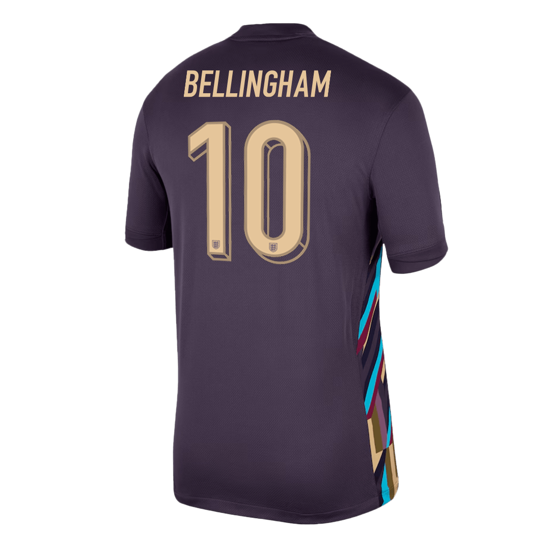 [Super Quality] Men's England BELLINGHAM #10 Away Soccer Jersey Euro 2024-The Jerseys Shop