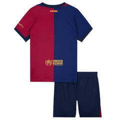 Kid's Barcelona Home Jersey Kit 2024/25 - Spotify Logo Without Text - TheJerseys Shop