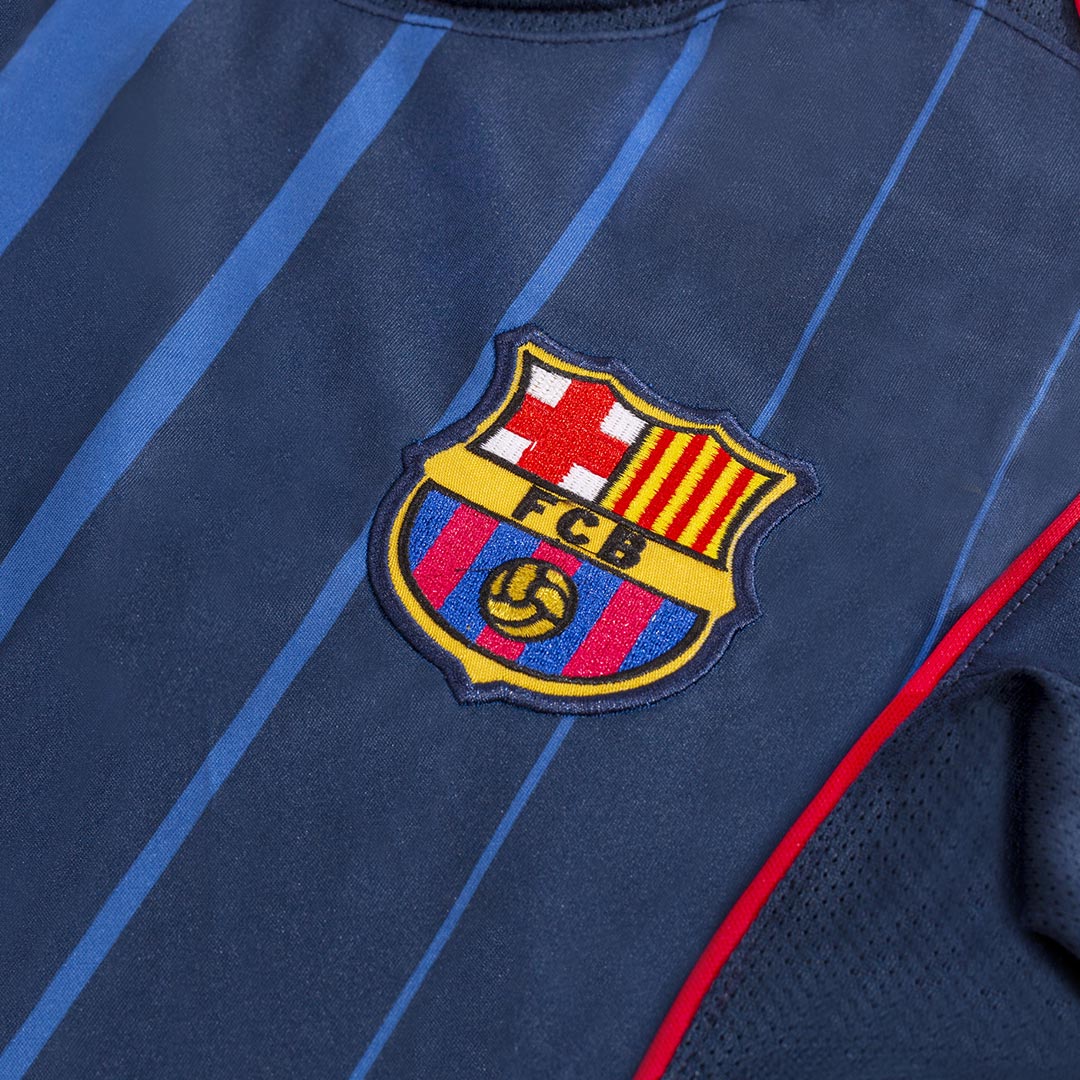 Barcelona RONALDINHO #10 Away Retro Soccer Jersey 2004/05-The Jerseys Shop