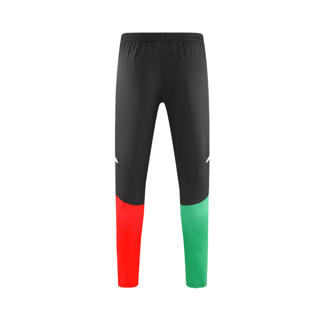 Kid's Arsenal Black Zipper Tracksuit 2024/25-The Jerseys Shop