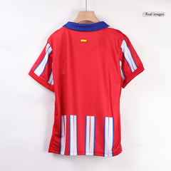 Kid's Atletico Madrid Home Jersey Kit(Jersey+Shorts) 2024/25-The Jerseys Shop