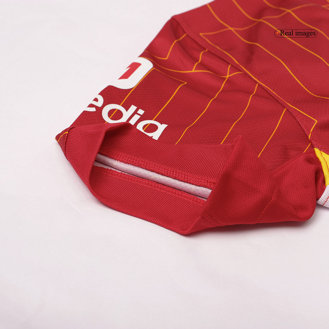 [Super Quality] Men's Liverpool CHIESA #14 Home Soccer Jersey 2024/25 UCL-The Jerseys Shop