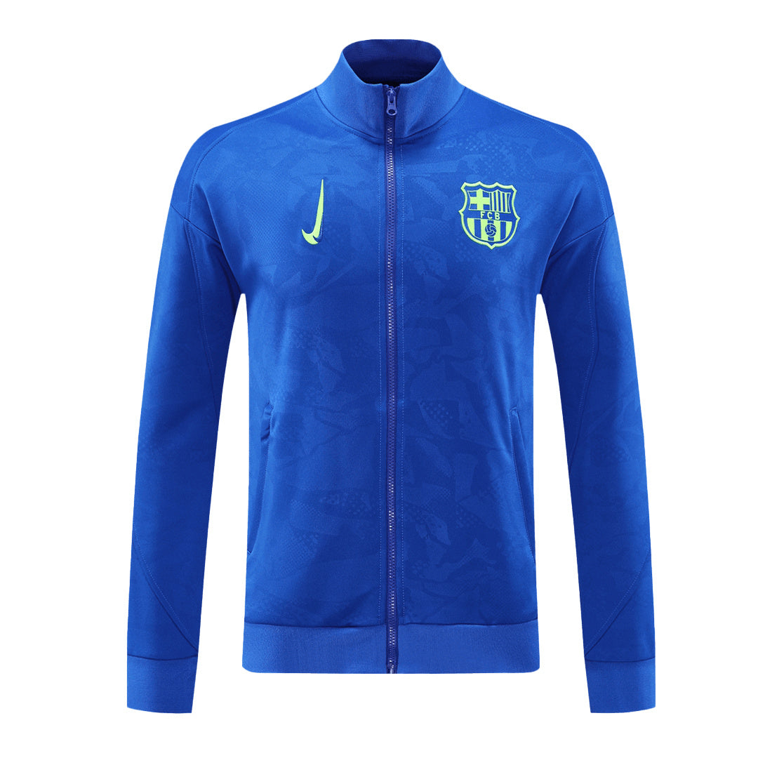 Barcelona Blue Track Jacket 2024/25 For Adults-The Jerseys Shop