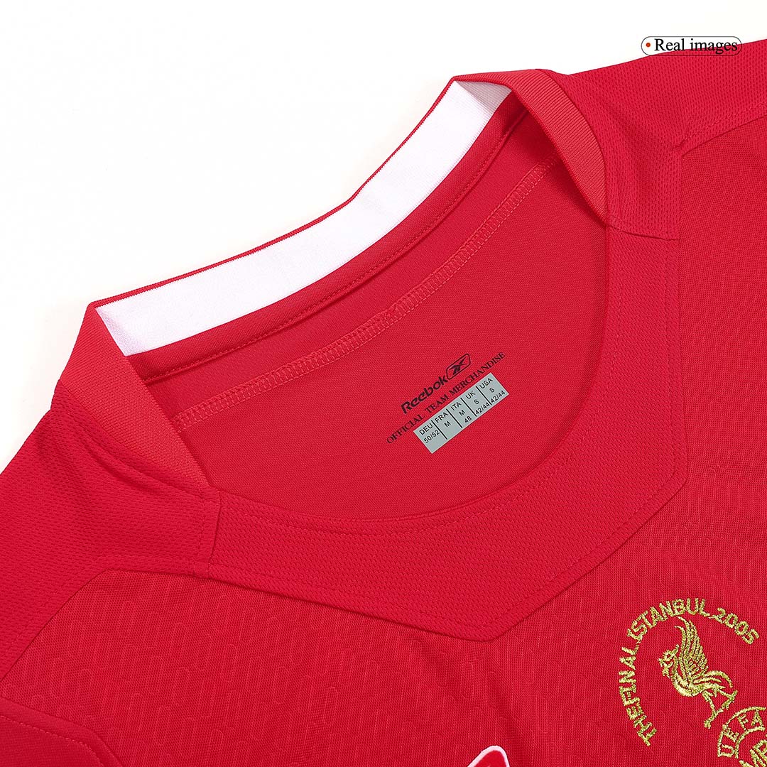 Liverpool Retro Soccer Jersey 2005 - UCL-The Jerseys Shop
