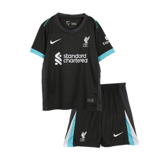 Kid's Liverpool Away Jersey Full Kit 2024/25-The Jerseys Shop