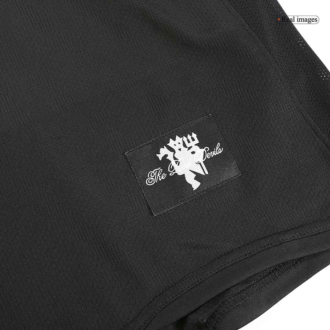Classic Manchester United Away Long Sleeve Jersey 2007/08-The Jerseys Shop