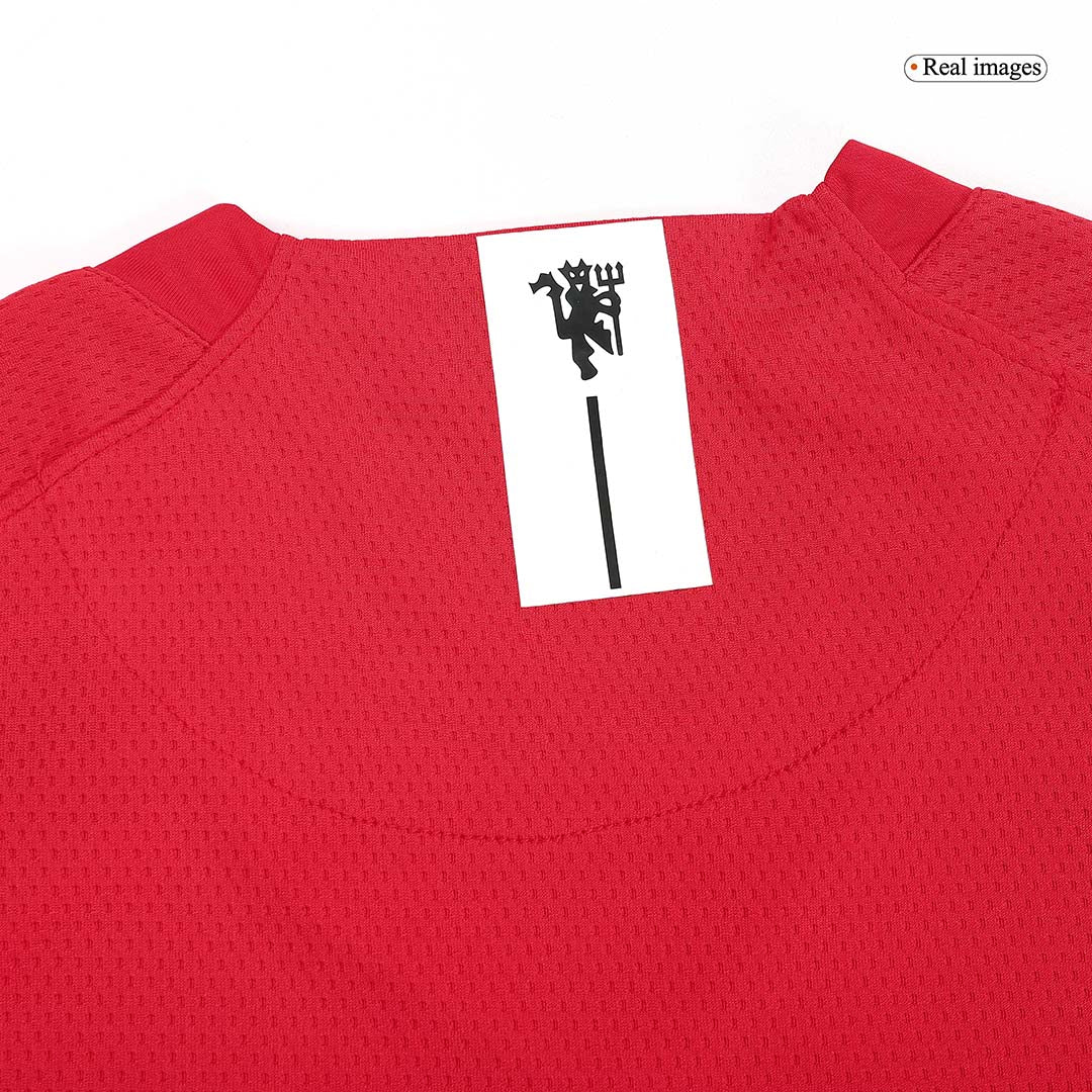 SCHOLES #18 Classic Manchester United Home Jersey 2007/08 - UCL Final-The Jerseys Shop