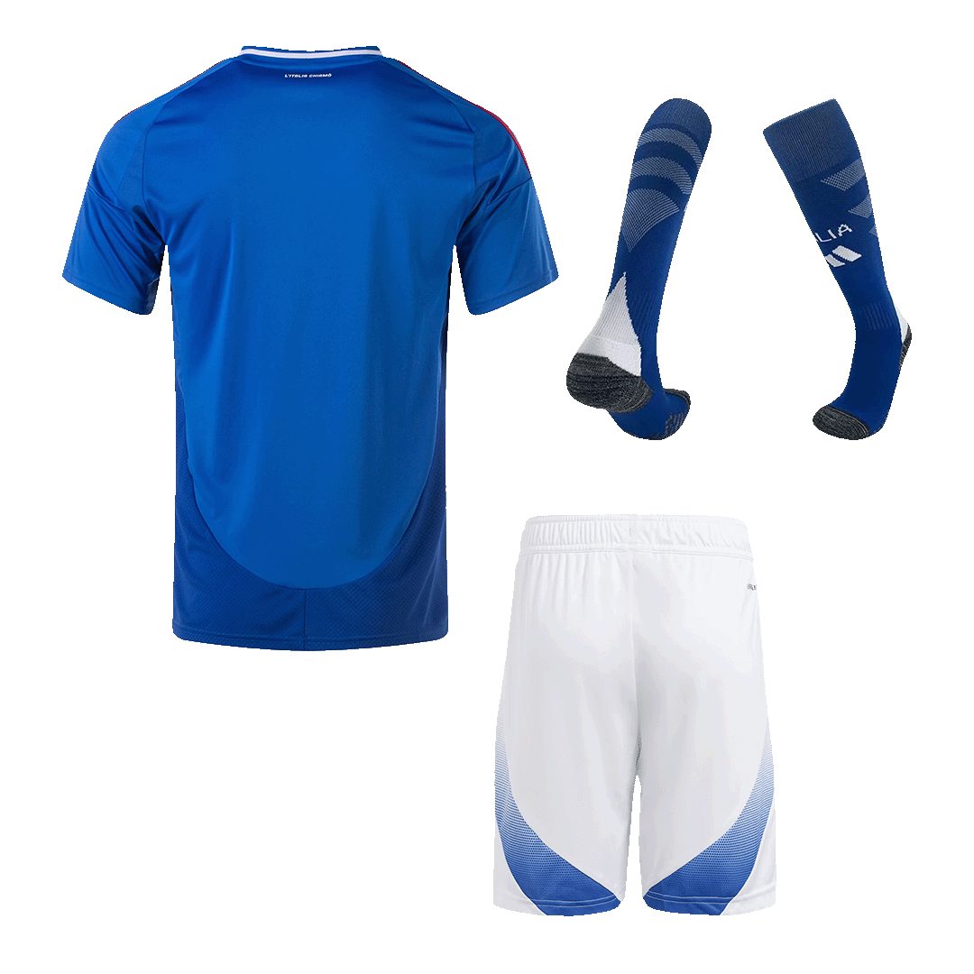 [Super Quailty] Men's Italy Home Jersey Full Kit Euro 2024-The Jerseys Shop