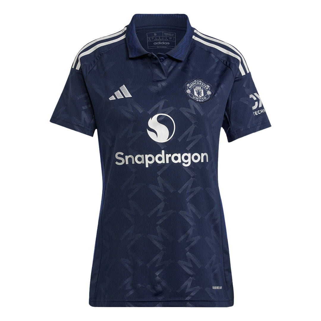 Women's Manchester United Away Soccer Jersey 2024/25-The Jerseys Shop