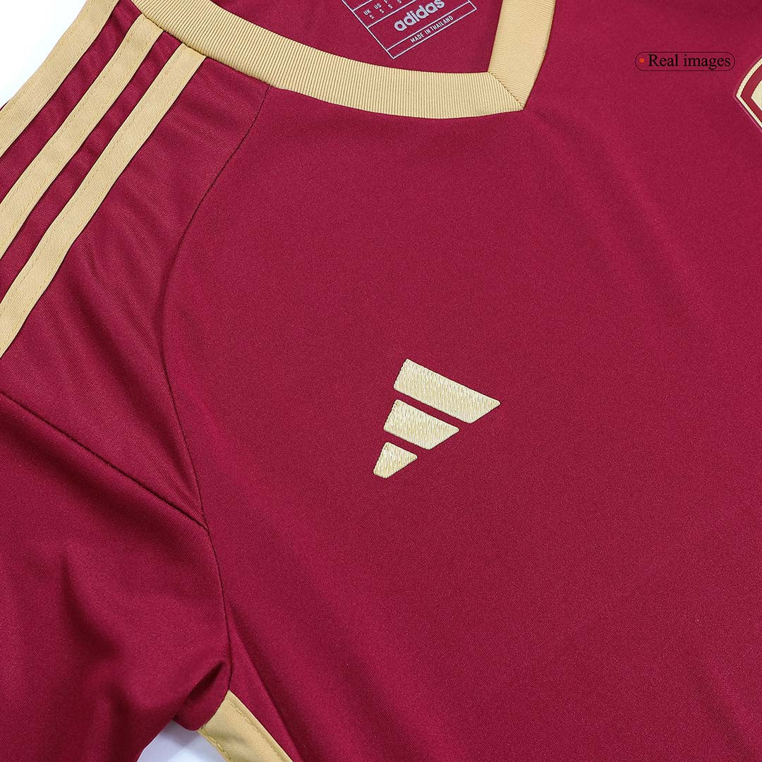 Men's Venezuela ARANGO #18 Home Soccer Jersey Copa América 2024-The Jerseys Shop
