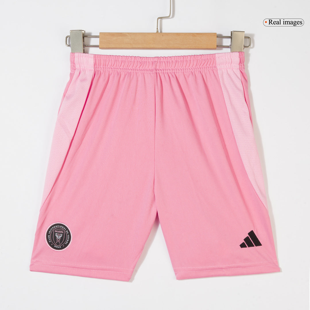 Kid's Inter Miami CF Home Jersey Kit(Jersey+Shorts) 2025-The Jerseys Shop