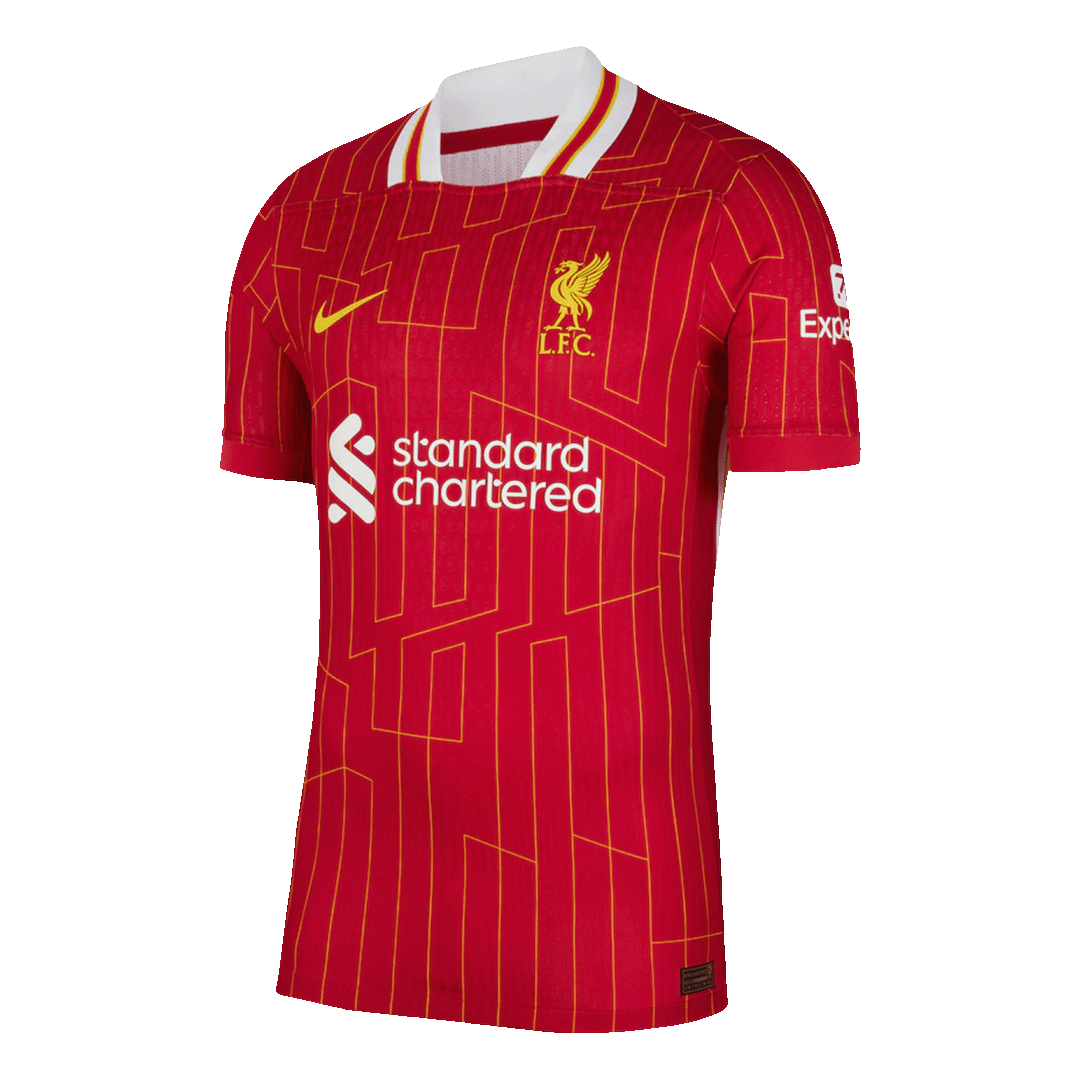Liverpool M.SALAH #11 Home Match Jersey 2024/25-The Jerseys Shop