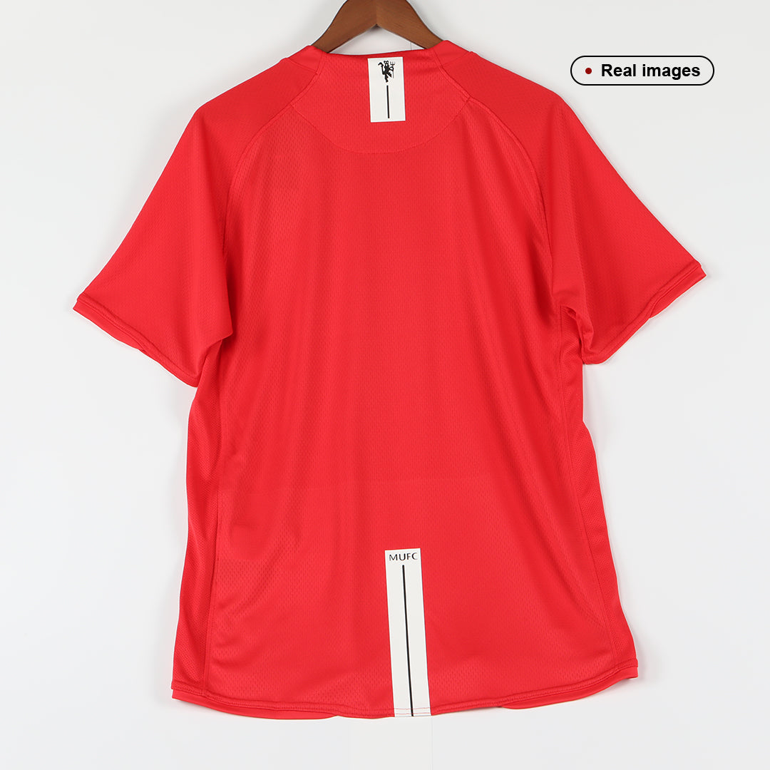 Manchester United RONALDO #7 Home Retro Soccer Jersey 2007/08-The Jerseys Shop