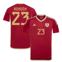 Men's Venezuela RONDÓN #23 Home Soccer Jersey Copa América 2024-The Jerseys Shop