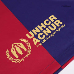 [Super Quality] Men's Barcelona LAMINE YAMAL #19 Home Soccer Jersey 2024/25 - Spotify Logo Without Text-The Jerseys Shop