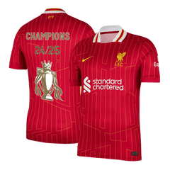 [Super Quality] Men's Liverpool Home Soccer Jersey 2024/25 - CHAMPIONS 24/25