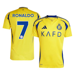 [Super Quality] Men's Al Nassr RONALDO #7 Home Soccer Jersey 2024/25-The Jerseys Shop