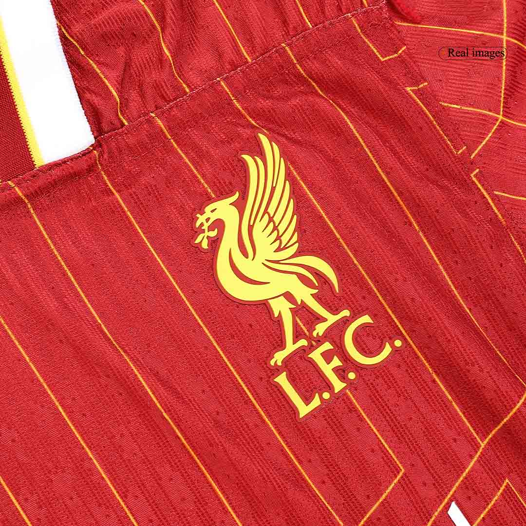 Liverpool M.SALAH #11 Home Match Jersey 2024/25-The Jerseys Shop
